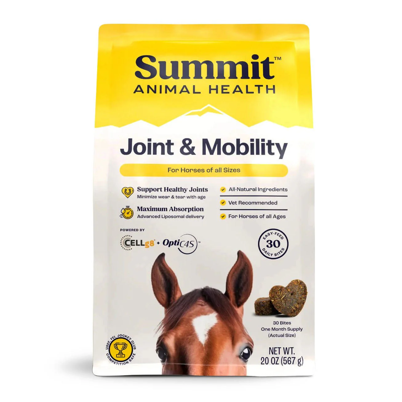 Summit Animal Health - Joint & Mobility Bites for Horses, 30 ct - Image 1