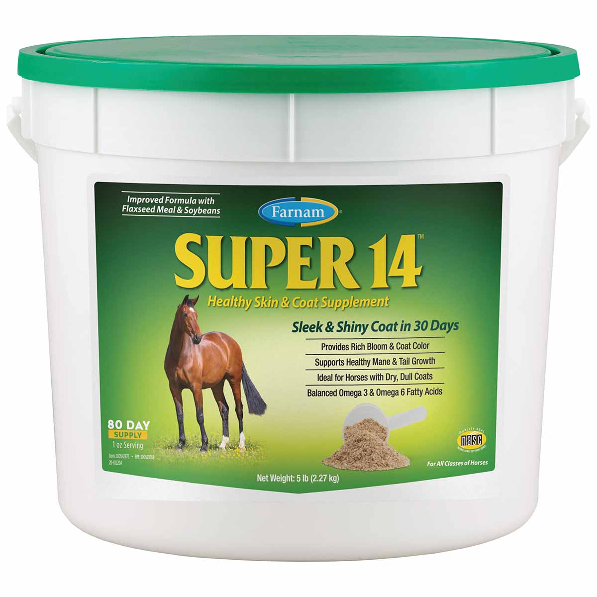 Super 14 Healthy Skin & Coat Horse Supplement - Image 1