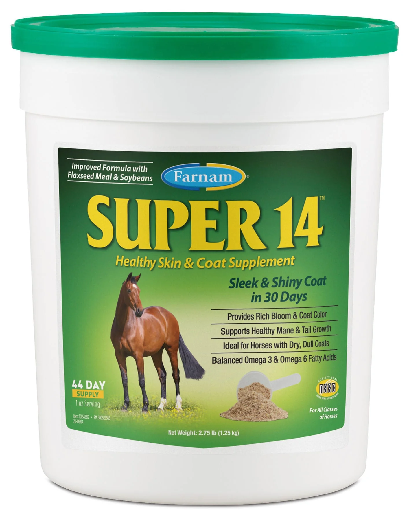 Super 14 Healthy Skin & Coat Horse Supplement - Image 2