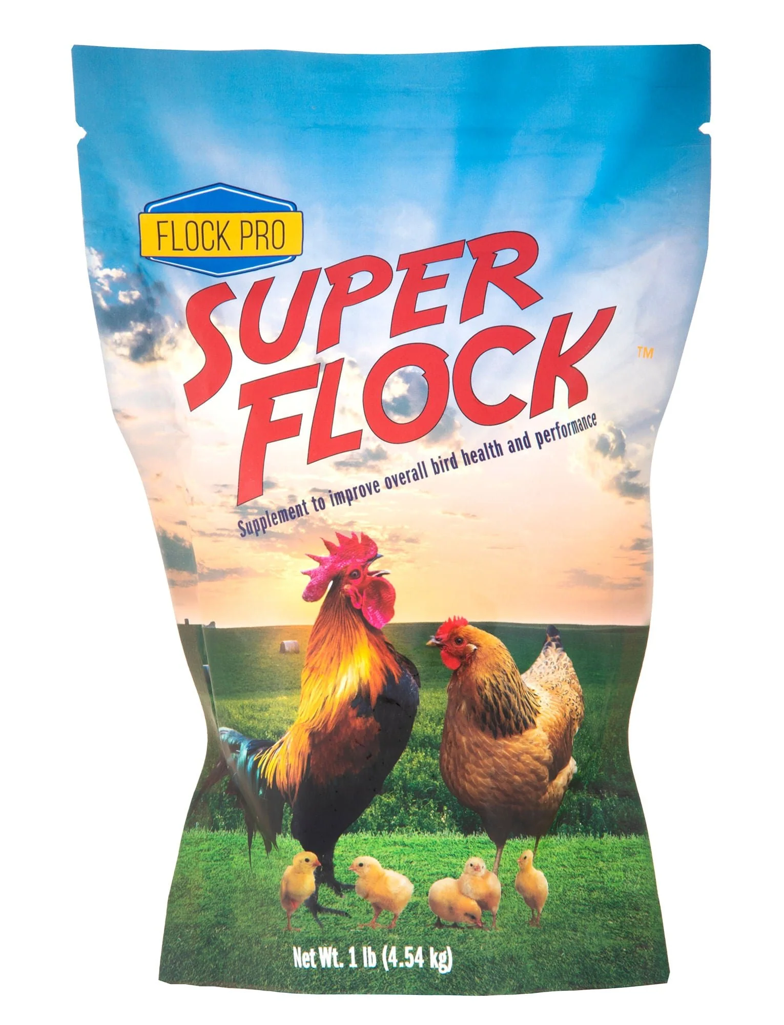 Super Flock Poultry Supplement Crumbles, 1 lb - Image 1