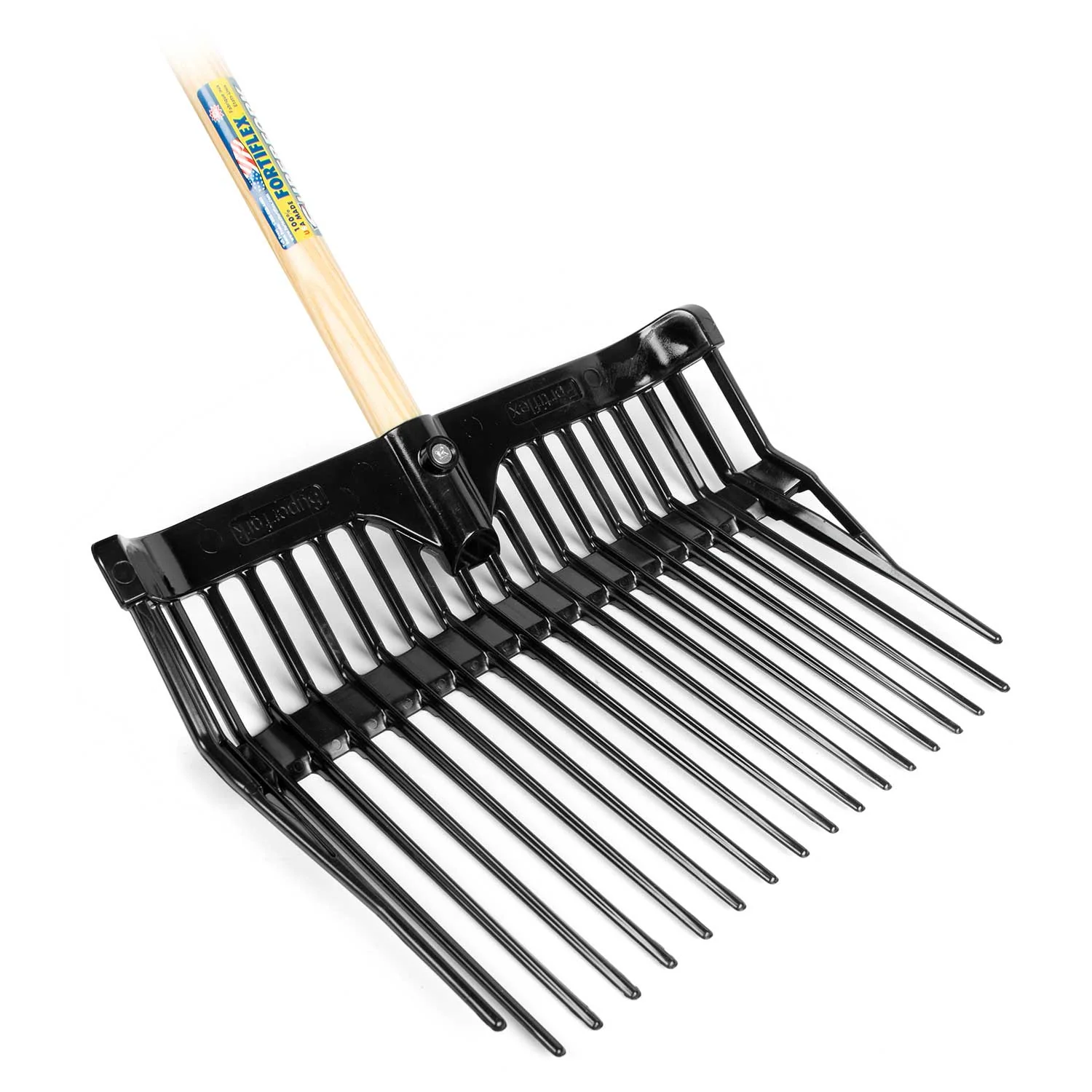 Stable SuperFork Muck Fork – Heavy-Duty Horse Stall Fork with Polycarbonate Tines, Replacement Options - Image 1