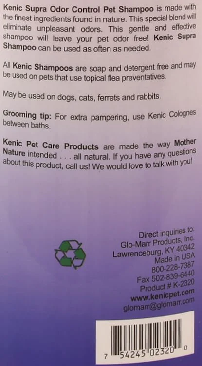 Supra Odor Control Pet Shampoo - Image 2