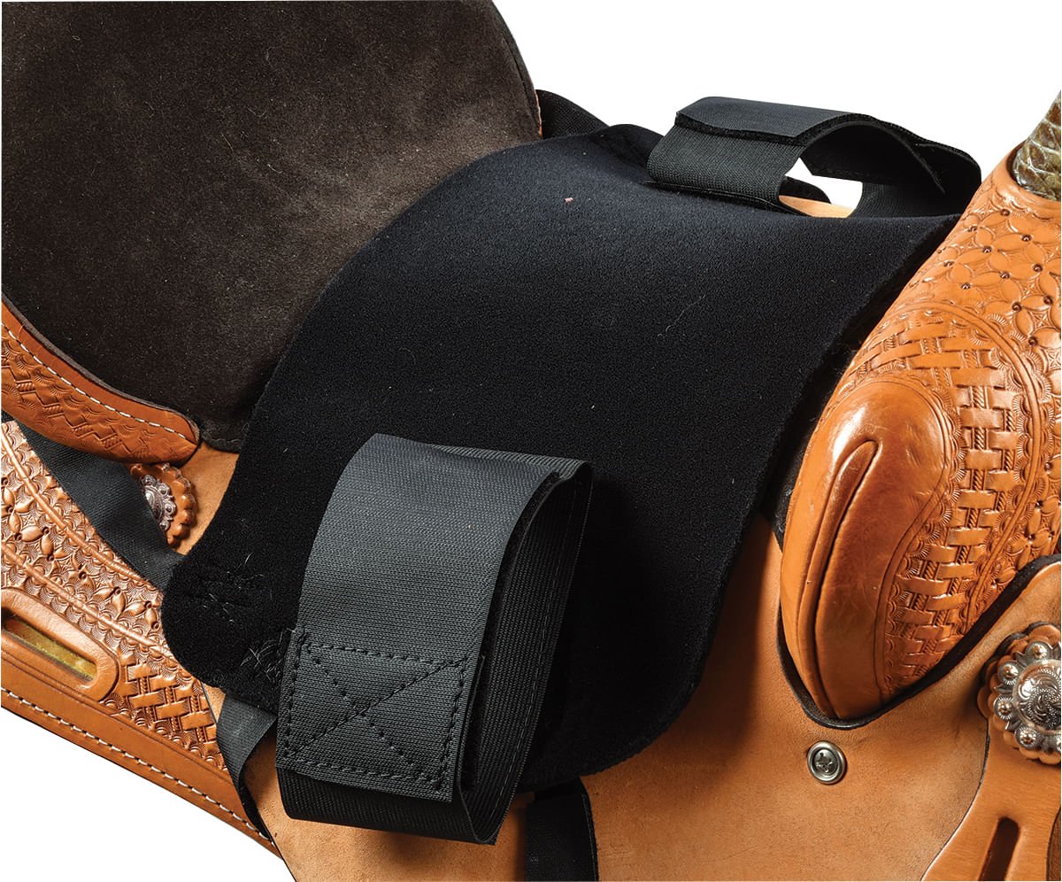 Supreme Sure Grip Saddle Seat, Black - Image 2