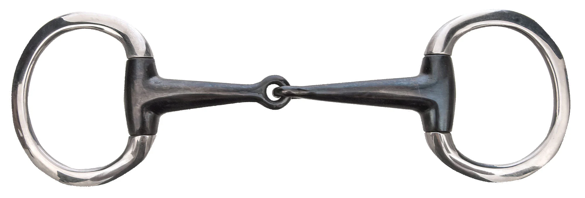 Jeffers Sweet Iron Eggbutt Snaffle Horse Bit - Image 1