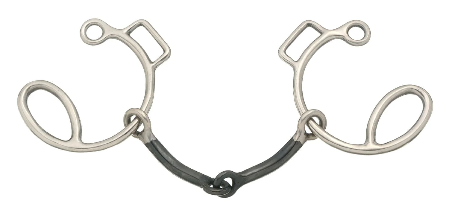 Sweet Iron Snaffle Six Cheek Gag - Image 1