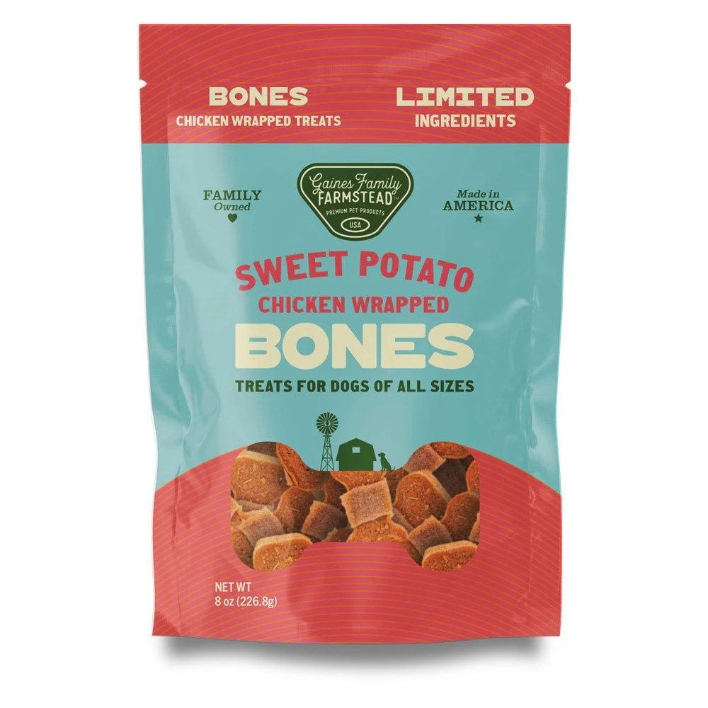 Sweet Potato Bones Dog Treats – All Natural, Limited Ingredient, Oven-Baked, Made in USA - Image 2