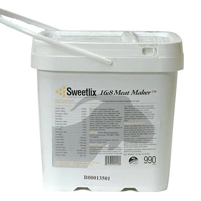 Sweetlix 16:8 Meat Maker Goat Mineral, 18 lb - Image 1