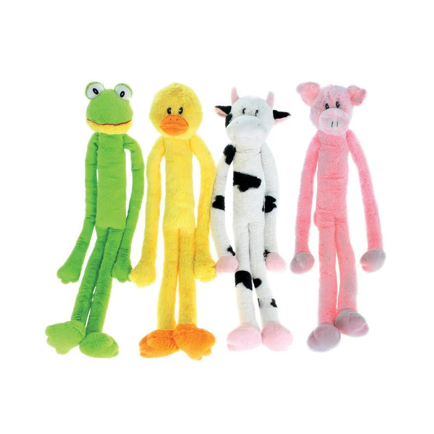 Swingin’ Slevins, 27", Assorted (Pig, Duck, Frog, Cow) - Image 1