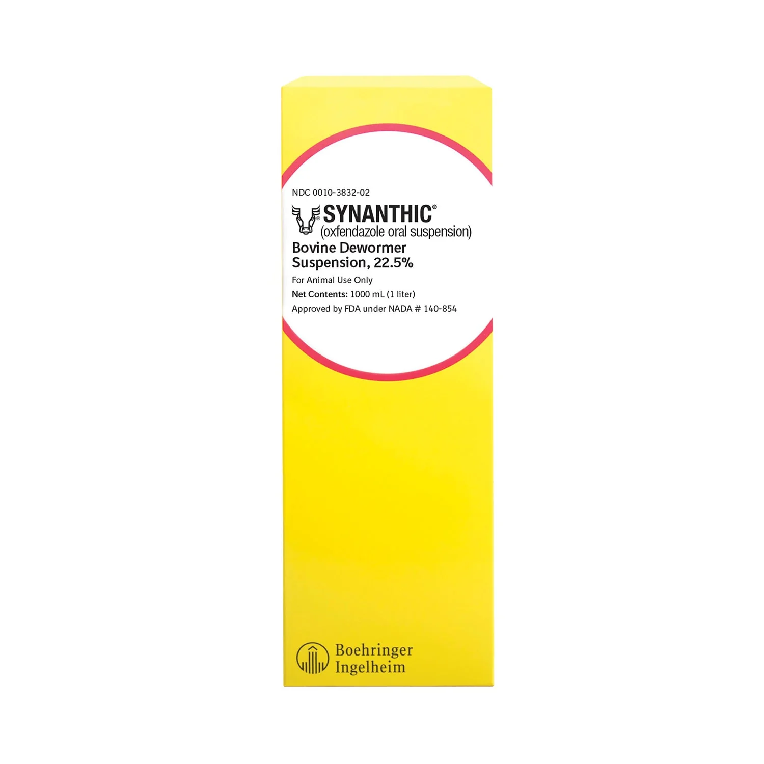 Synanthic 22.5% Bovine Dewormer Suspension, Oxfendazole Oral Dewormer for Cattle - Image 2