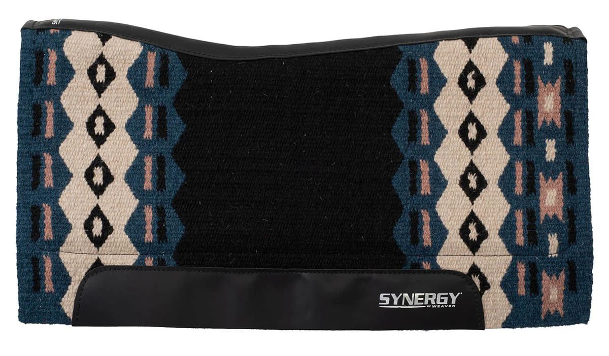 Synergy Contoured Performance Buckstitch Saddle Pad - Image 1