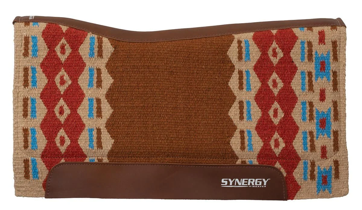 Synergy Contoured Performance Buckstitch Saddle Pad - Image 3