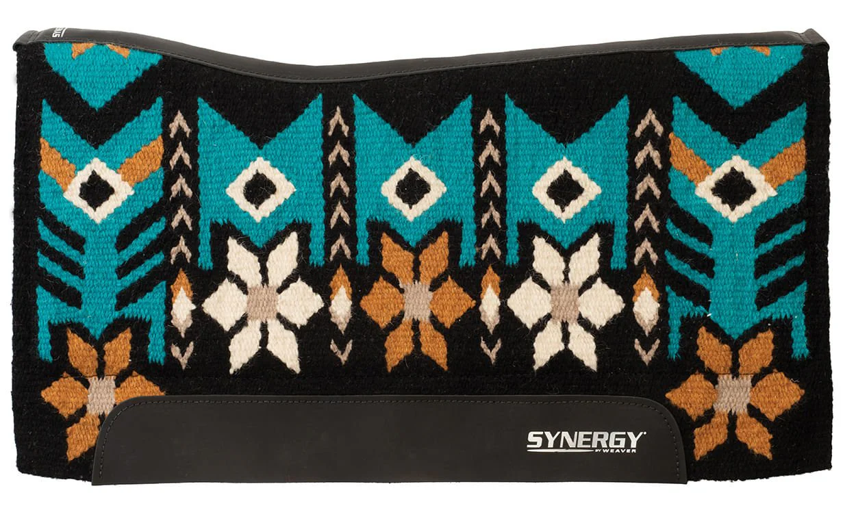 Synergy Contoured Performance Saddle Pad, Wildflower, 33" x 38" - Image 1
