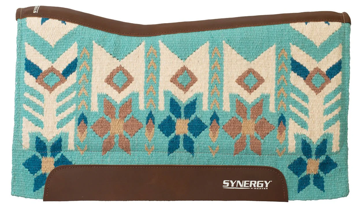 Synergy Contoured Performance Saddle Pad, Wildflower, 33" x 38" - Image 2