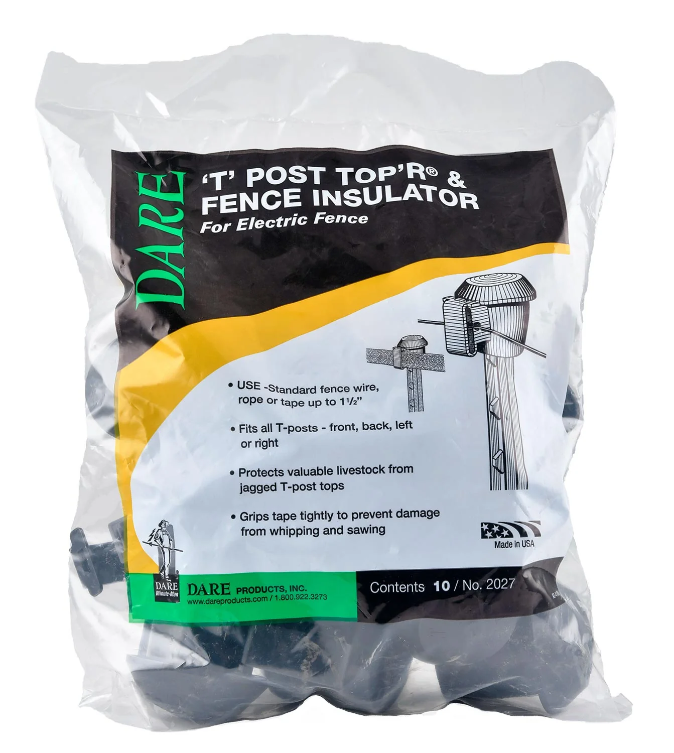 T-Post Top'Rs, 10 ct - Image 1