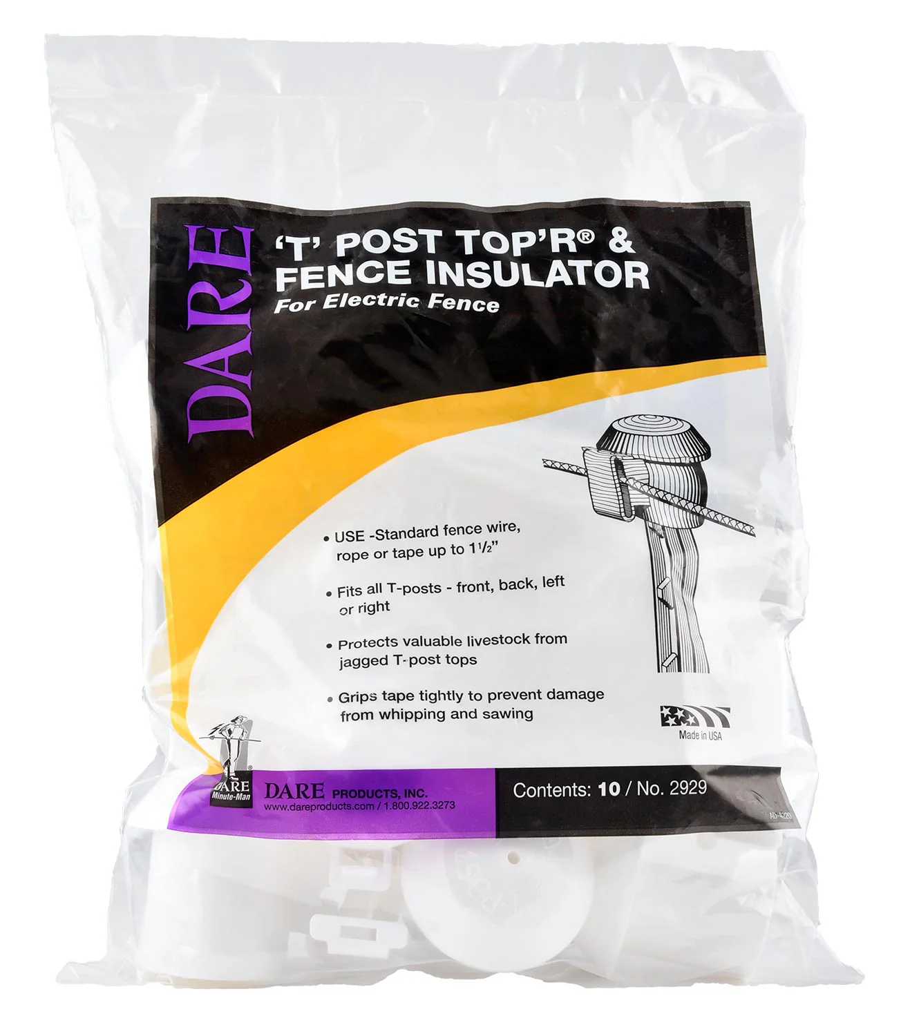T-Post Top'Rs, 10 ct - Image 3