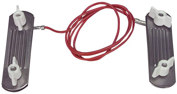 2 in. Polytape to Polytape Electric Fence Connector – Aluminum Tape & Polywire Joiner