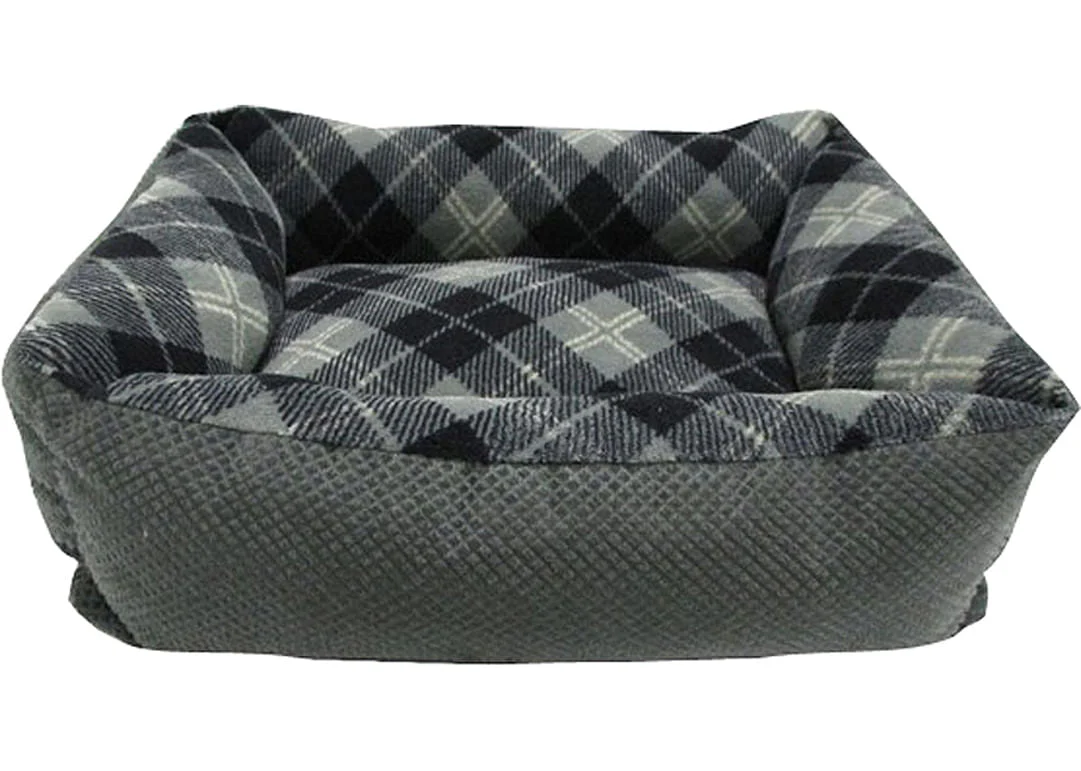 Tartan Plaid Small Pet Lounger (20"x15") Assorted - Image 1
