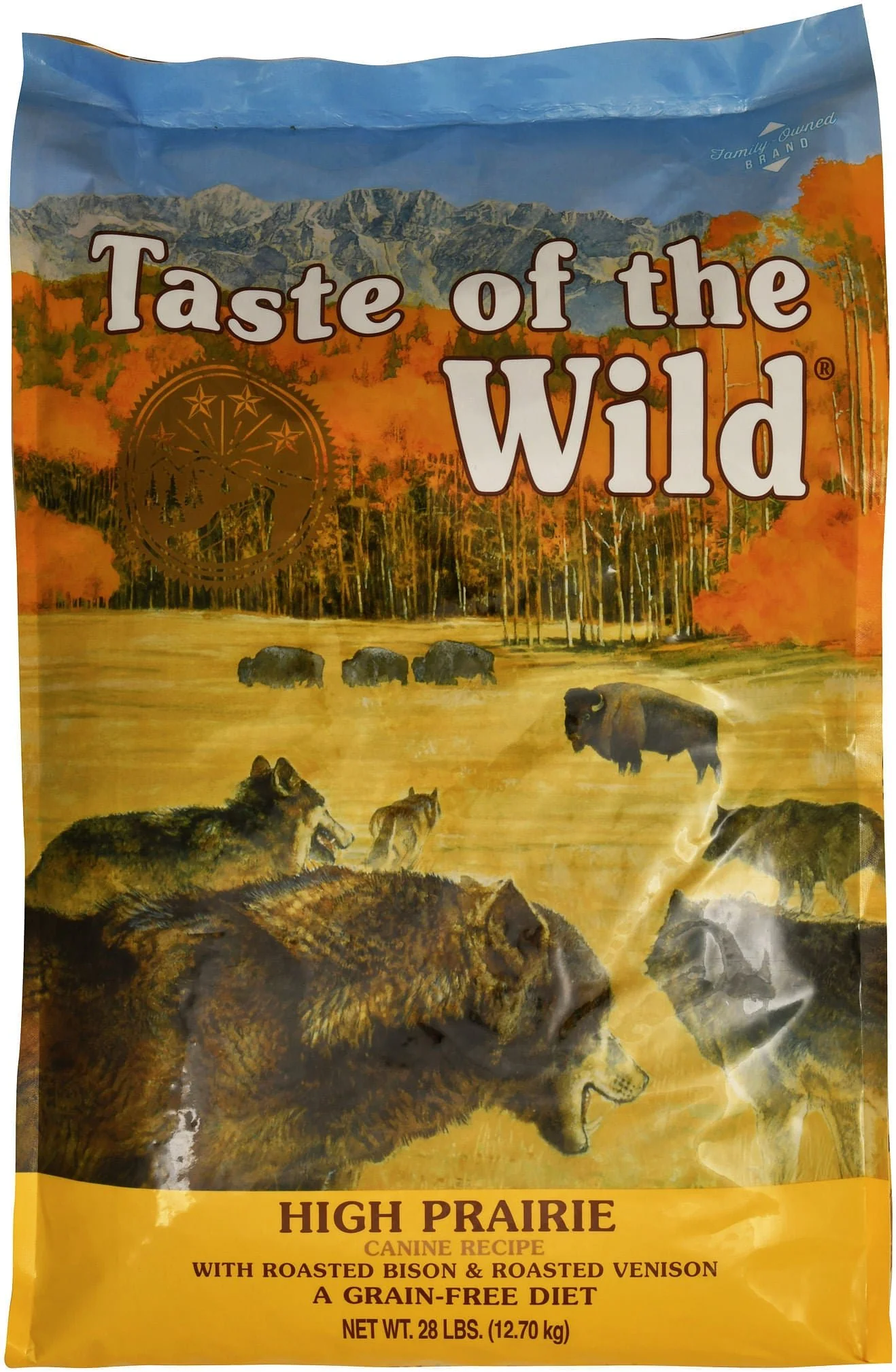 Taste of the Wild High Prairie Grain Free Dry Dog Food with Roasted Bison & Roasted Venison - Image 1
