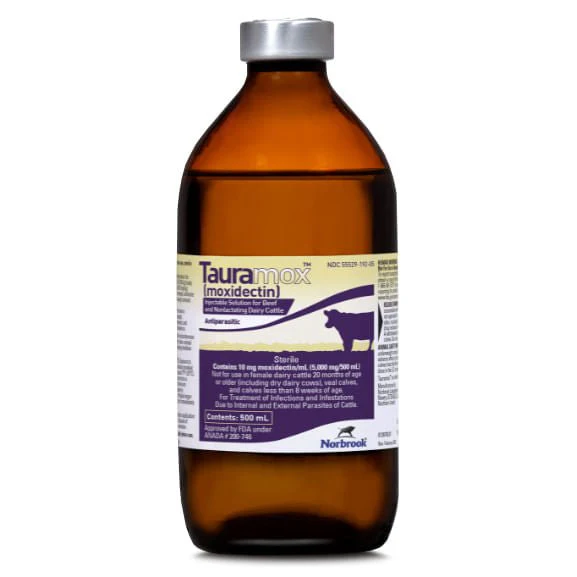 Tauramox Injectable Solution, 500 mL (moxidectin) - Image 1