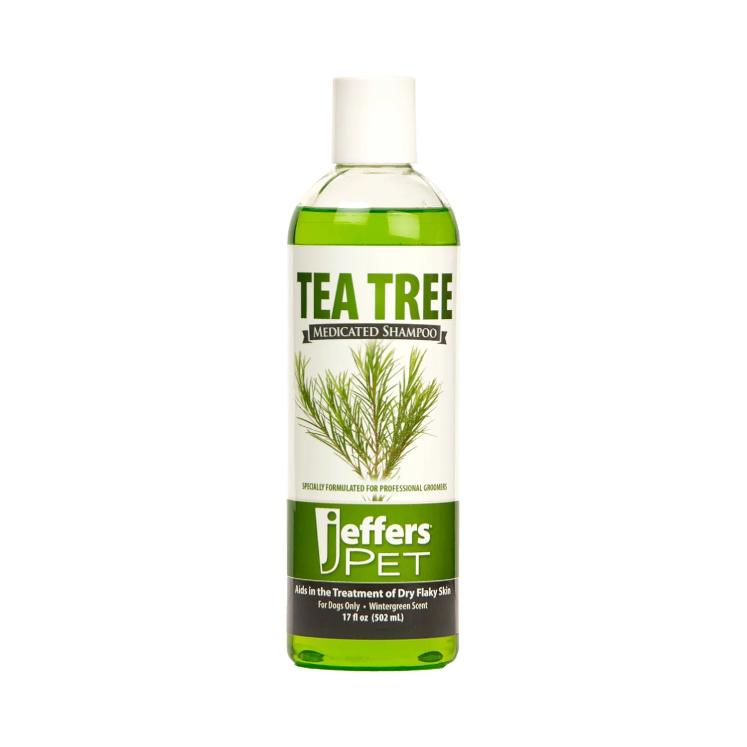 Jeffers Pet Tea Tree (Melaleuca) Medicated Dog Shampoo for Dry Skin - Image 1