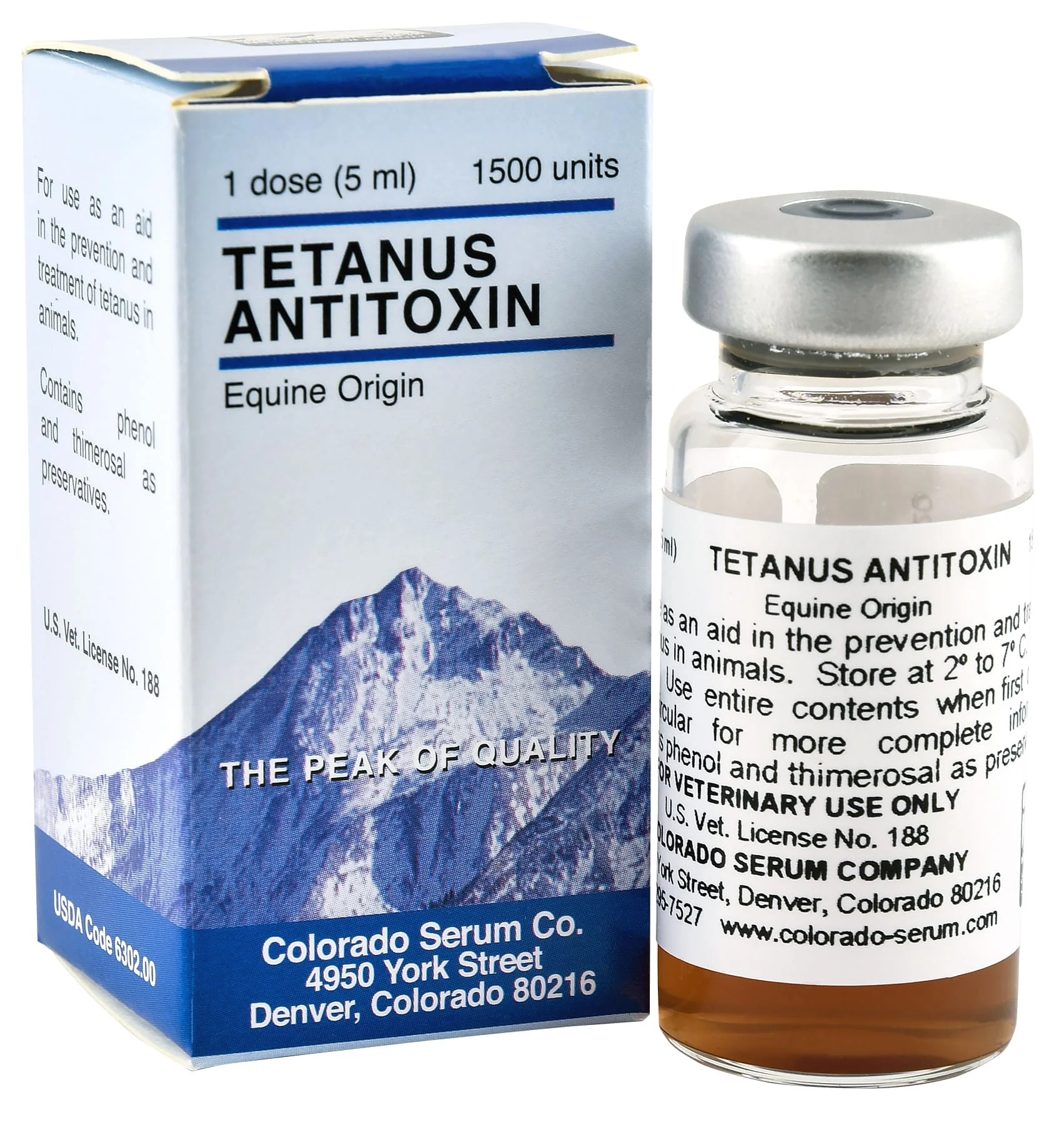 Tetanus Antitoxin Vaccine for Horses & Livestock - Image 1