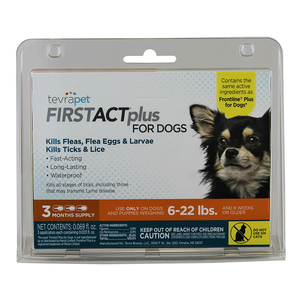 TevraPet FirstAct Plus for Dogs, 3 Month Supply - Image 1