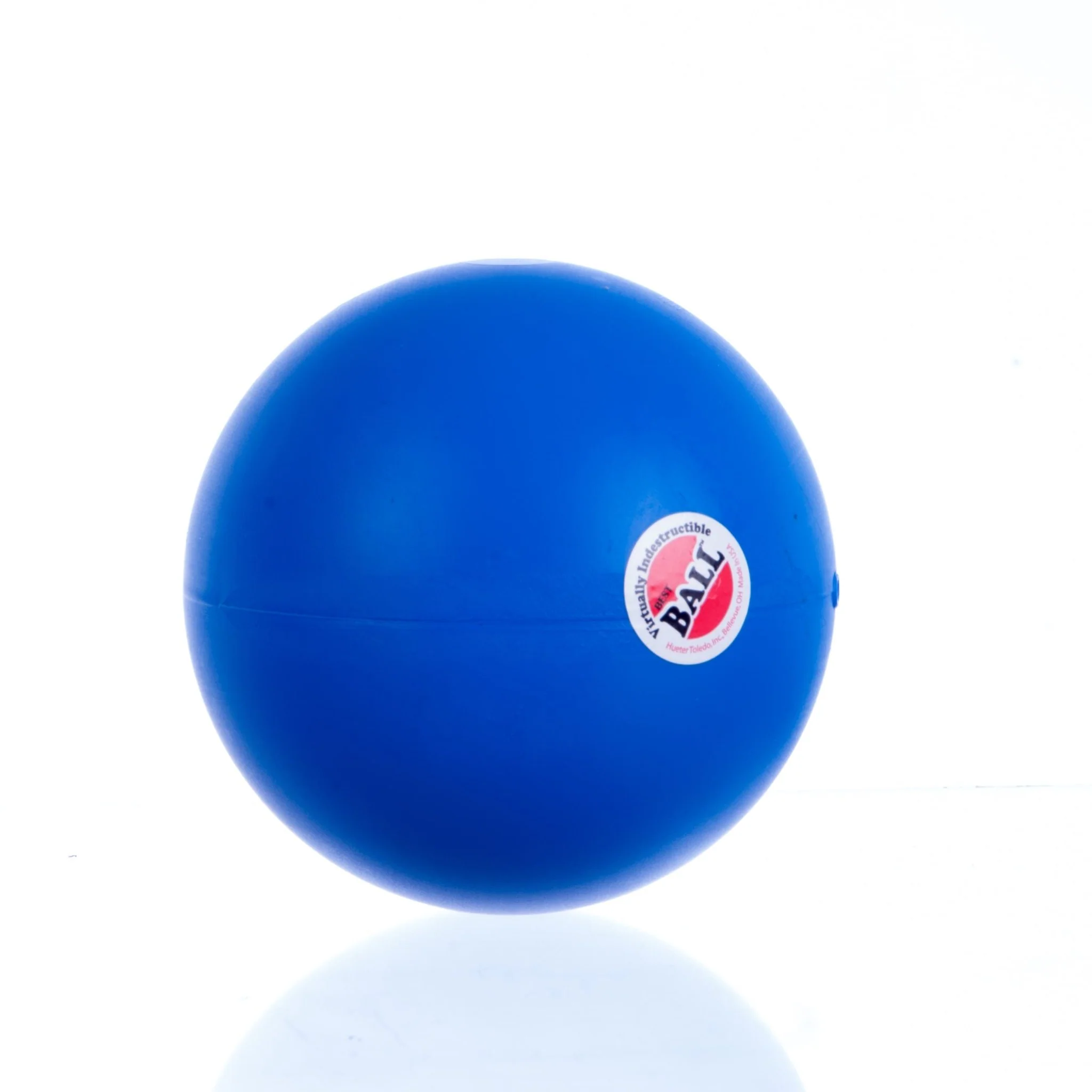 Hueter Toledo The Best Ball Virtually Indestructible Ball for Pets - Hard Plastic Push & Herding Toy - Image 1