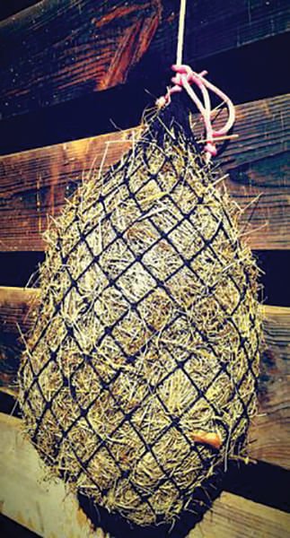 The Small Texas Hay Net Horse Feeder, 1.5 inch holes - Image 1