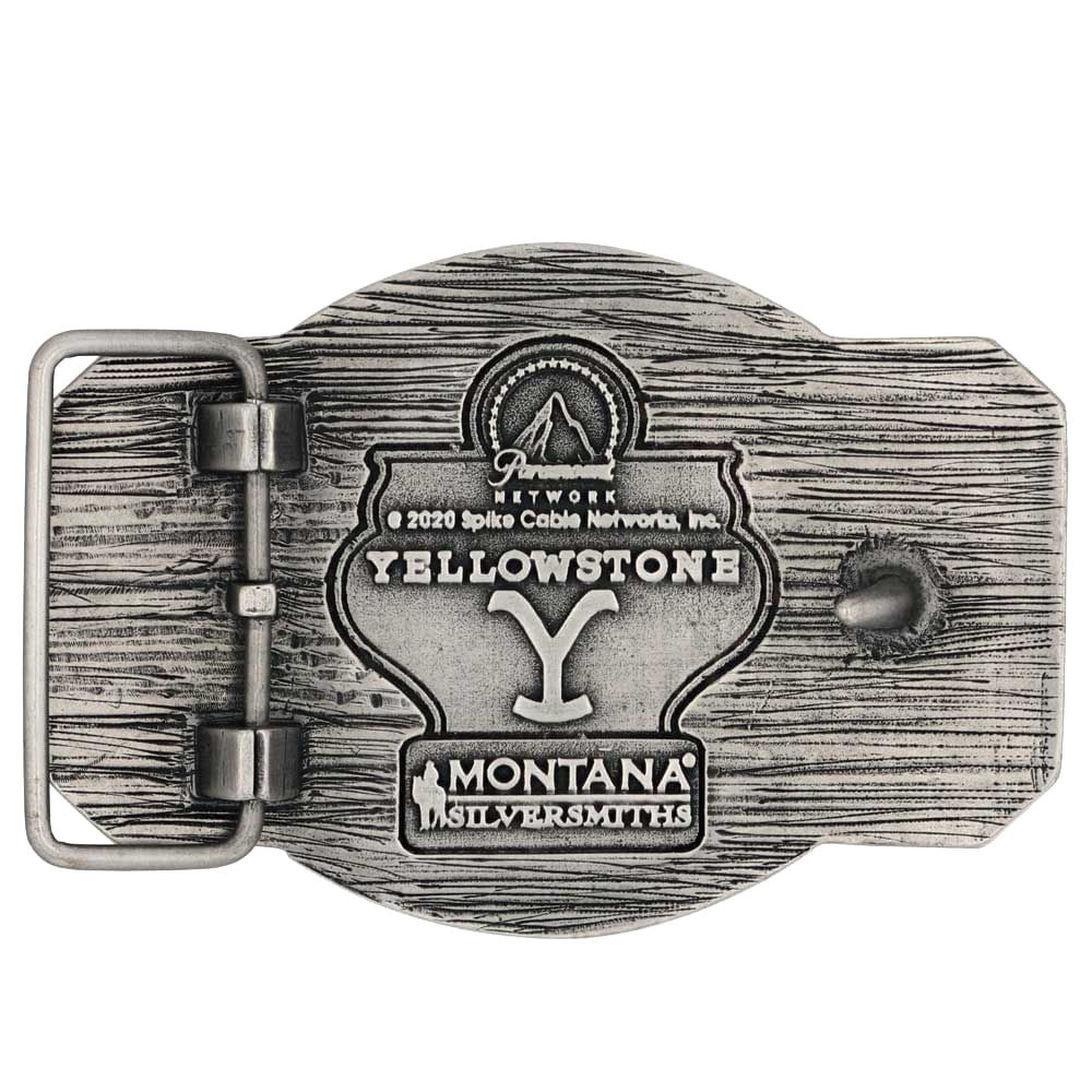 The Y Yellowstone Dutton Ranch Attitude Belt Buckle - Image 2