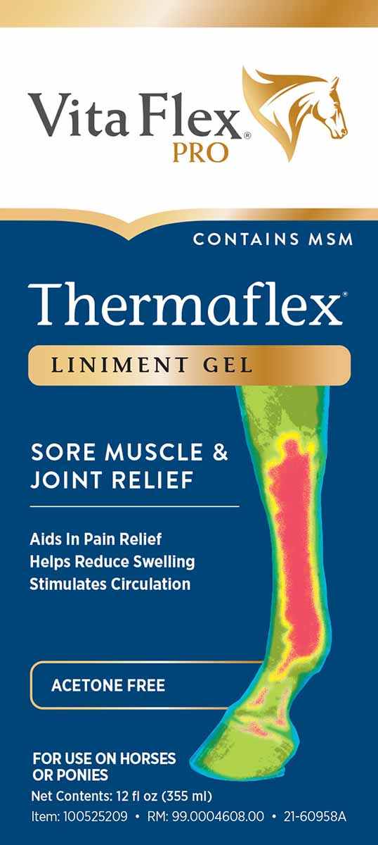 Thermaflex Liniment Gel with MSM, 12 oz - Image 2