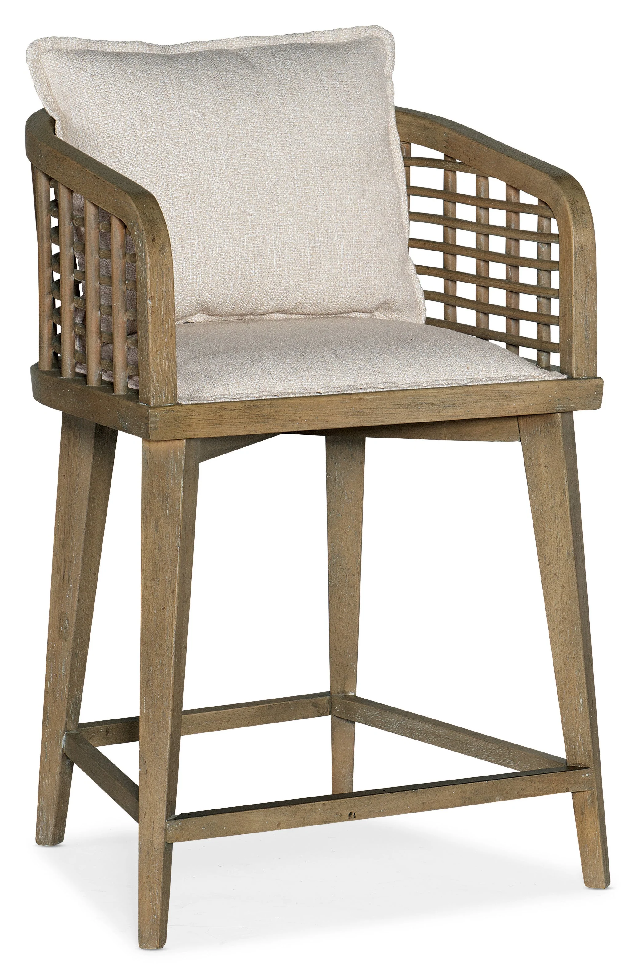Sundance Barrel Back Swivel Counter Stool - Image 1