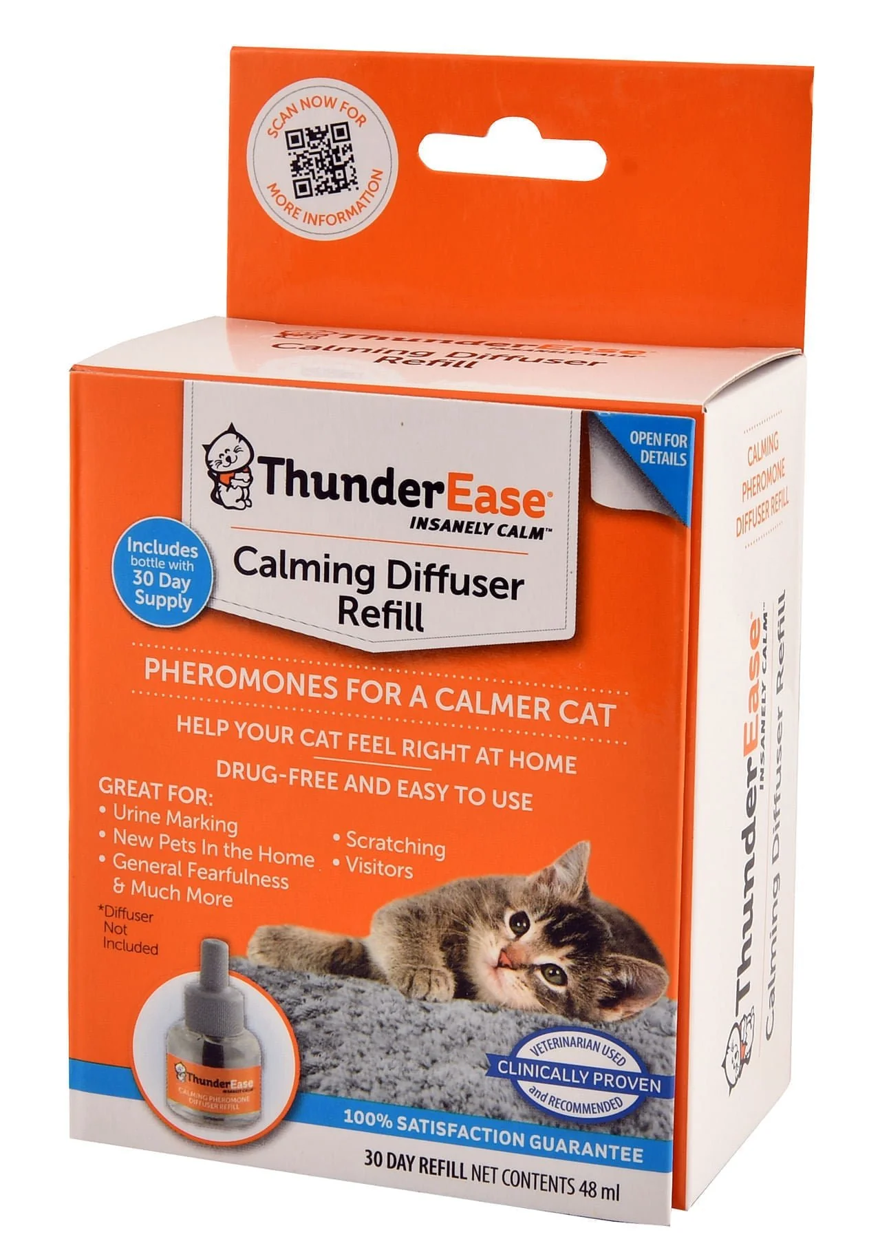 ThunderEase Cat Calming Diffuser Refill - Image 1