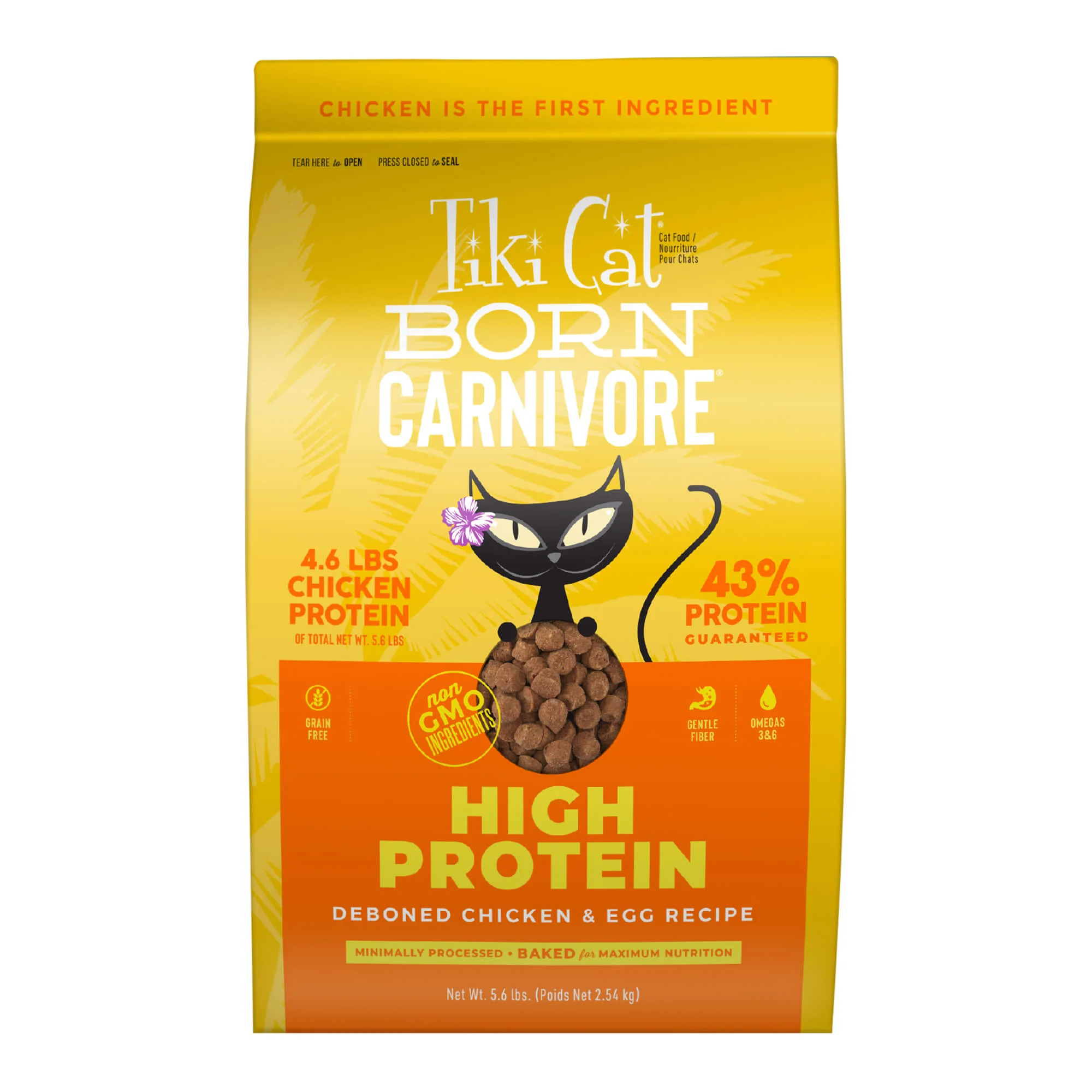 Tiki Cat Born Carnivore High Protein Dry Cat Food, Deboned Chicken & Egg - Image 2