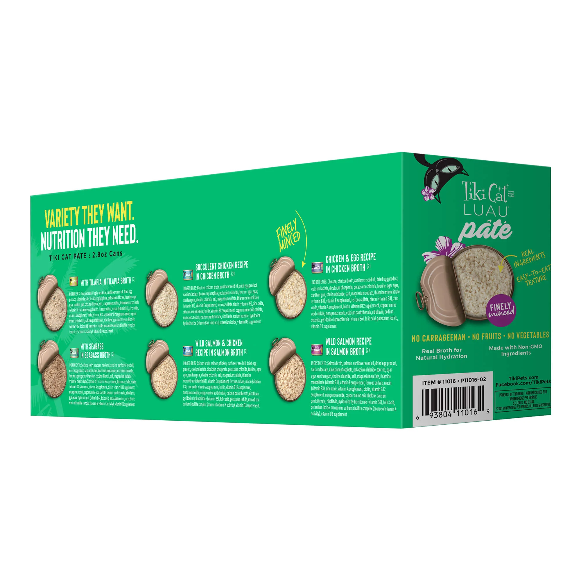 Tiki Cat Luau Pâté Wet Cat Food, Variety Pack - Image 2