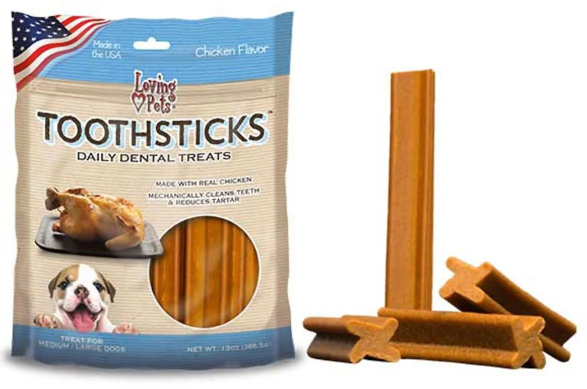 Toothsticks Dog Dental Treats, 13 oz - Image 1