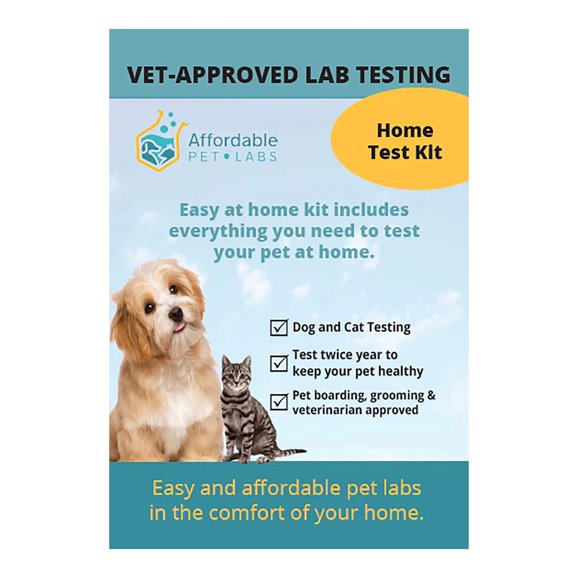 Total Kidney Disease plus UPC Diagnostic Test For Cats, Easy Home Kit - Image 1