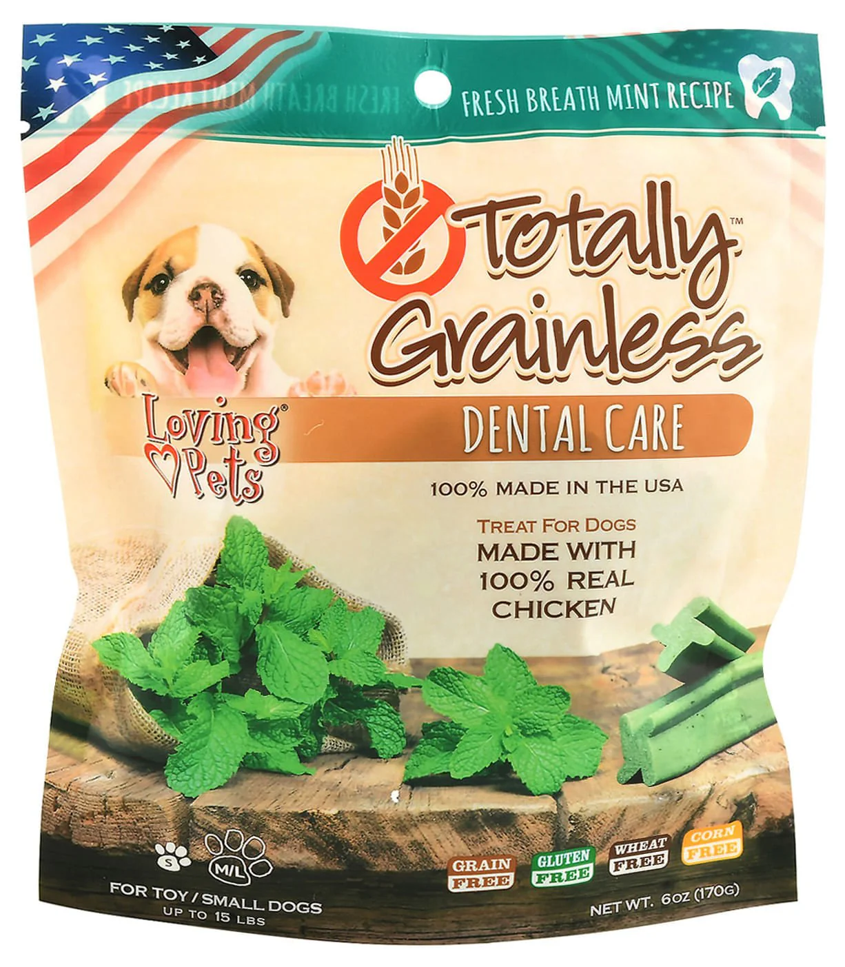 Totally Grainless Dental Care Treat for Dogs, 6 oz - Image 3