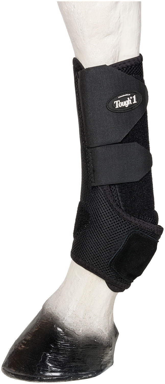 Tough1 EZ Breathe Airflow Mesh Sport Boots, Black - Image 1