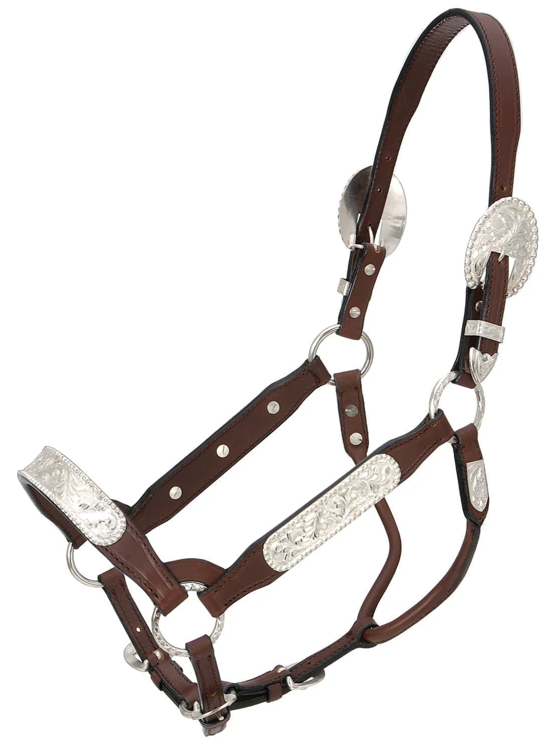 Tough1 Berry Edge Silver Congress Horse Show Halter - Image 1
