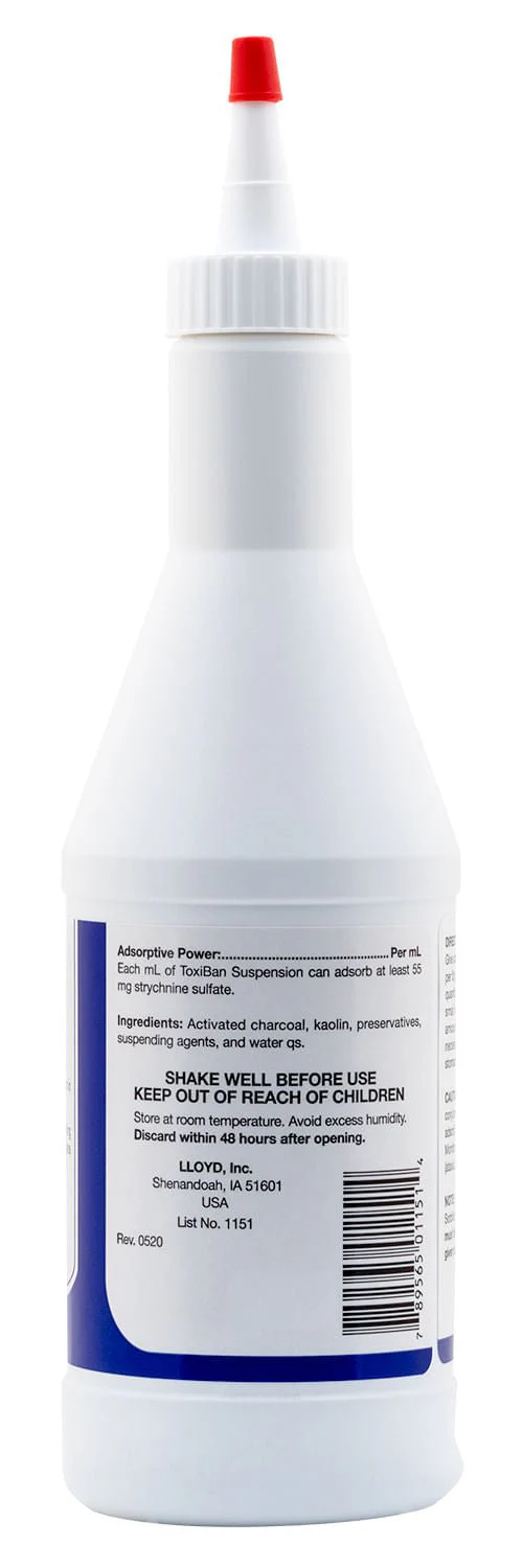 ToxiBan Charcoal-Kaolin Suspension, 240 mL - Image 2