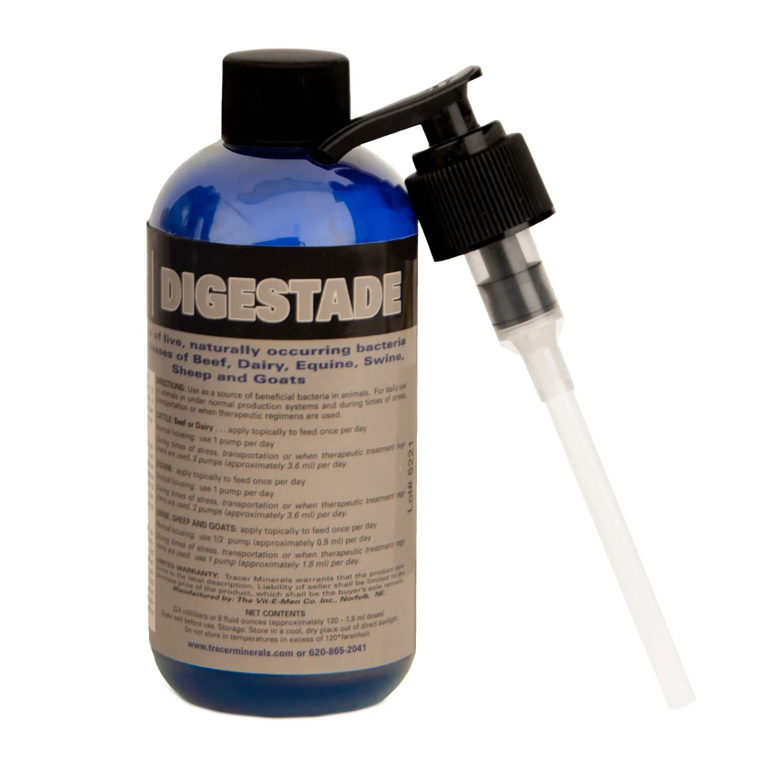 Tracer Digestade Liquid Digestive Supplement for Horses & Livestock - Image 2