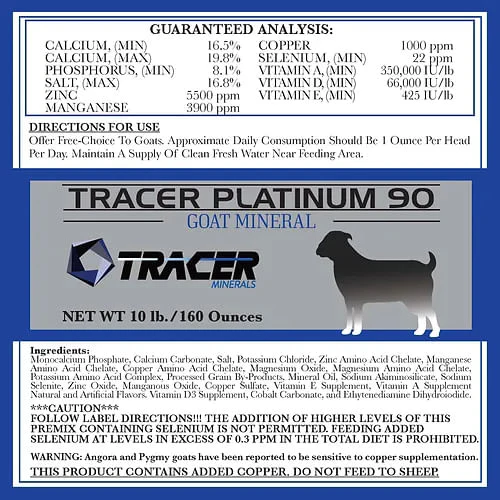 Tracer Platinum Goat 90, 10 lbs - Image 1