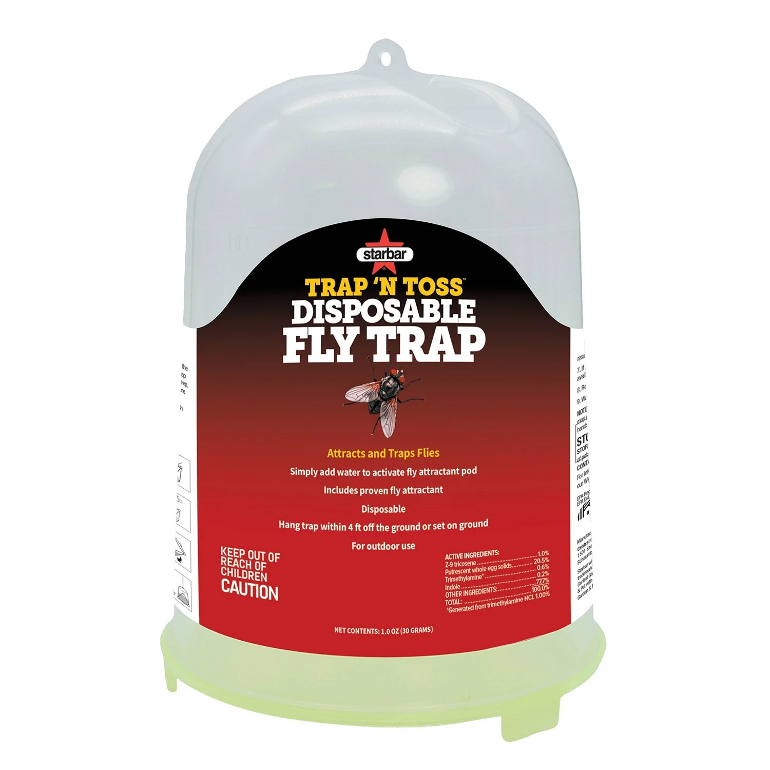 Trap ‘n Toss Disposable Fly Trap