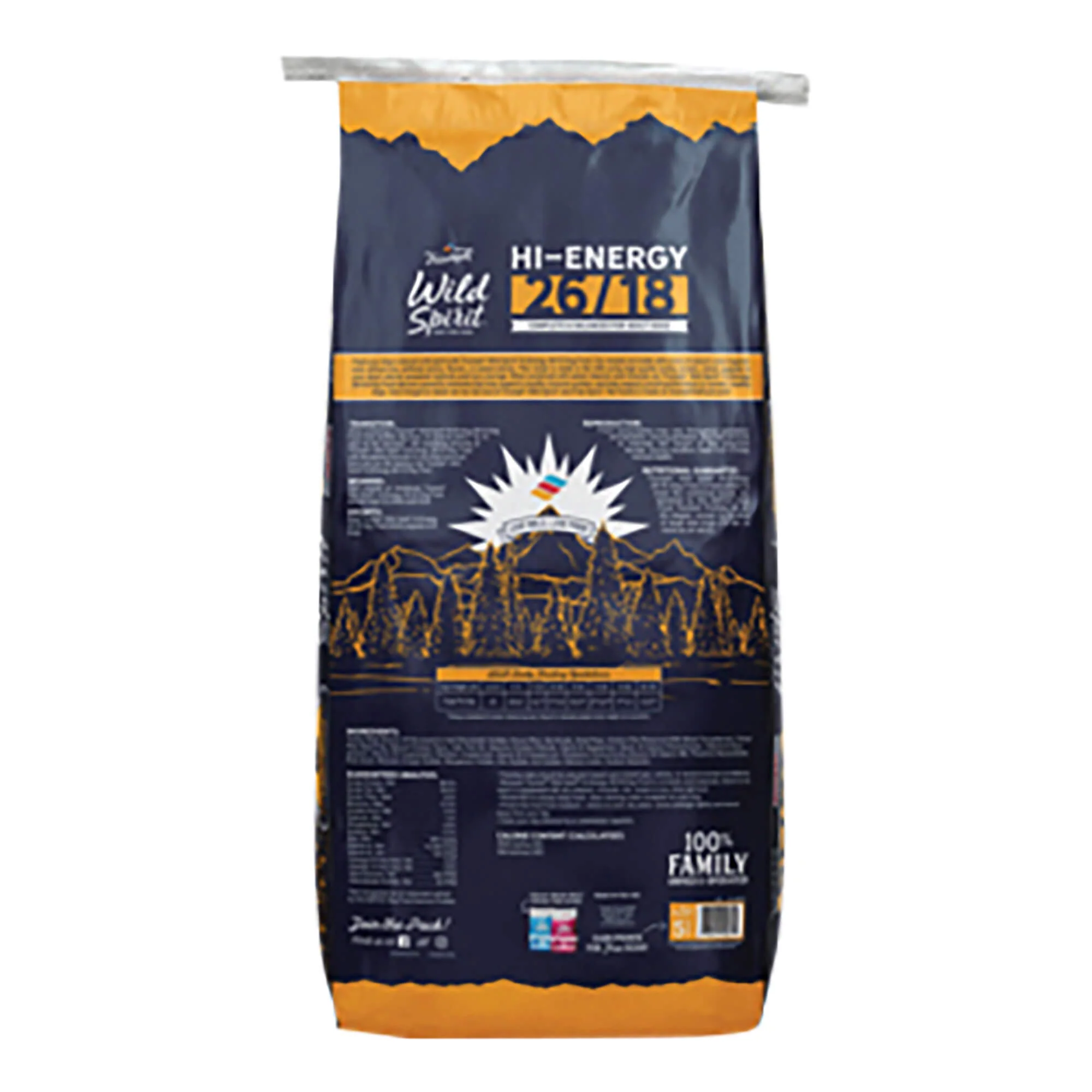 Triumph Wild Spirit Turkey Hi-Energy 26/18 Performance Dry Dog Food, 40 lb - Image 2