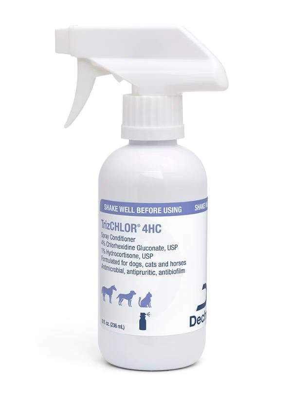 TrizCHLOR 4HC Spray Conditioner for Horses, Dogs & Cats, 8 oz - Image 1