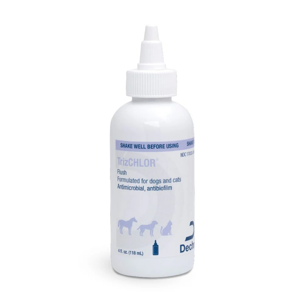 TrizChlor Ear Flush for Dogs and Cats, 4 fl oz - Image 1
