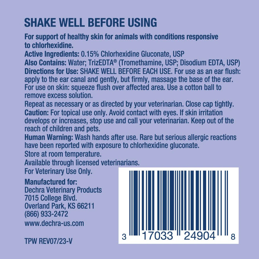 TrizChlor Ear Flush for Dogs and Cats, 4 fl oz - Image 2