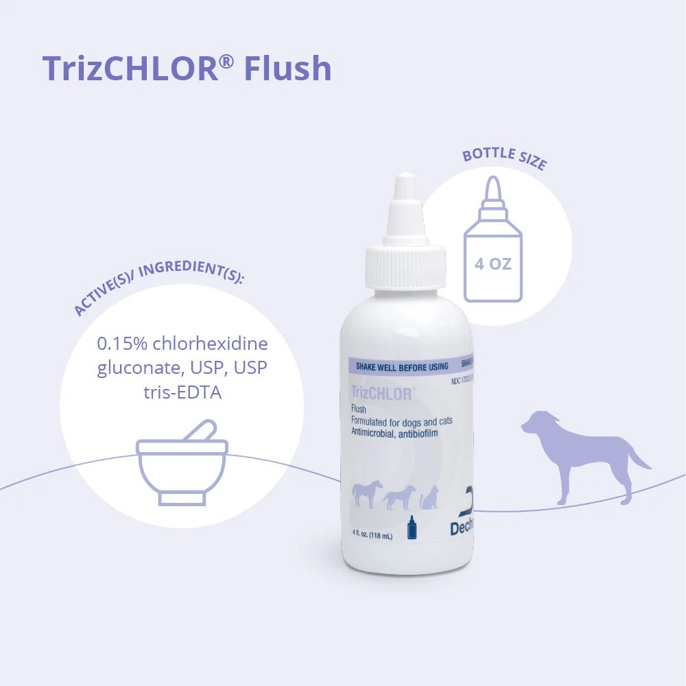 TrizChlor Ear Flush for Dogs and Cats, 4 fl oz - Image 3