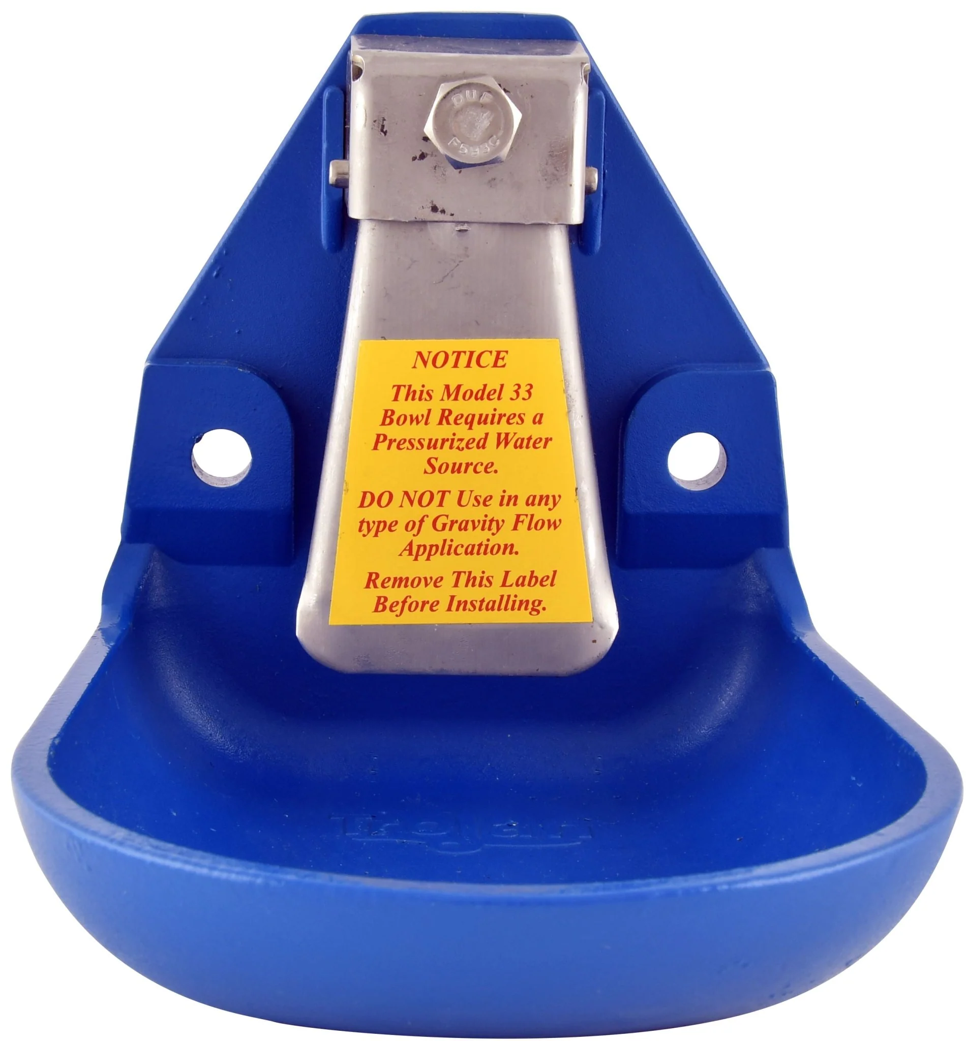 Trojan Model 33 Pressure Pig Waterer 2 Cup Capacity - Image 2