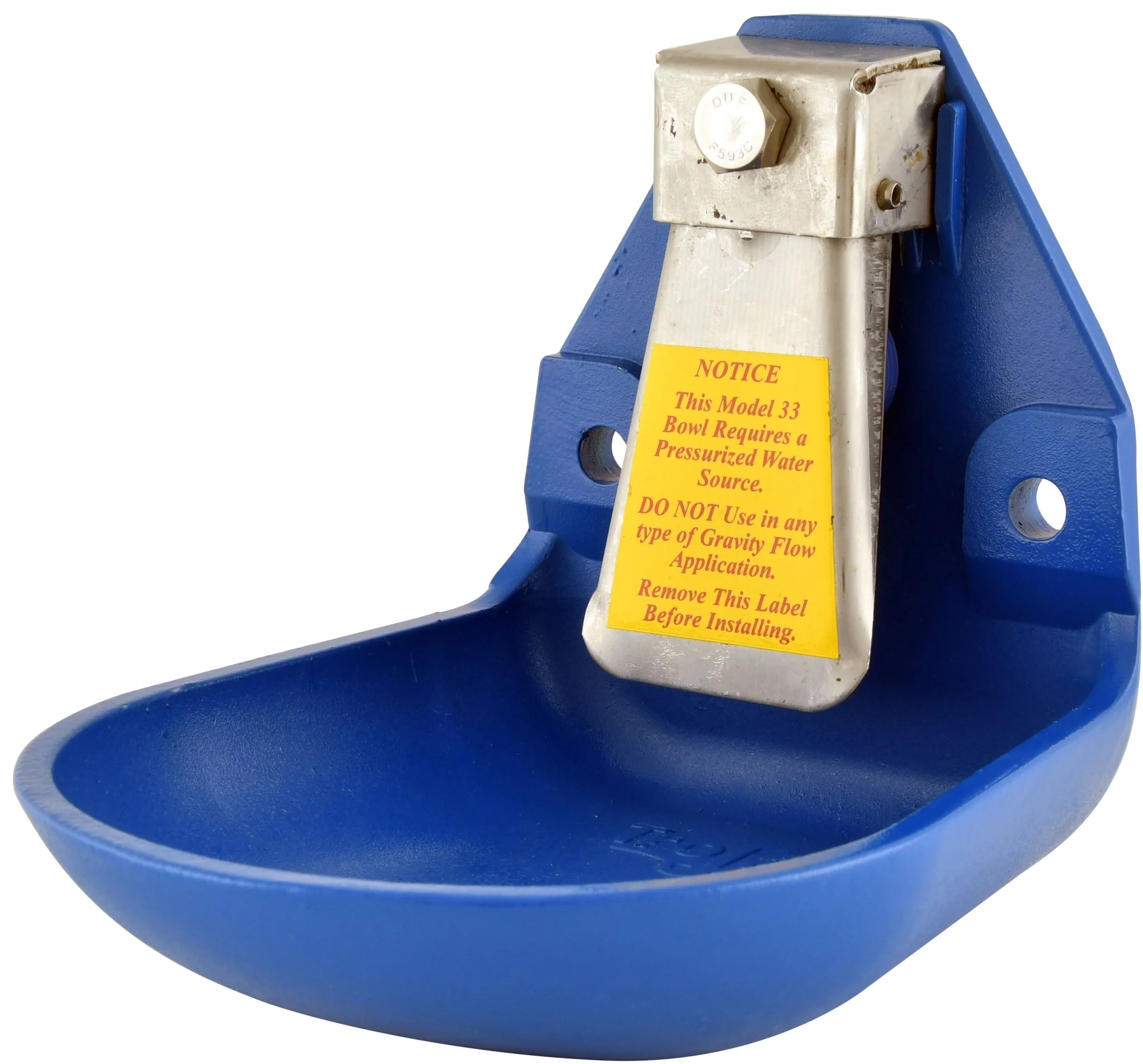 Trojan Model 33 Pressure Pig Waterer 2 Cup Capacity - Image 1